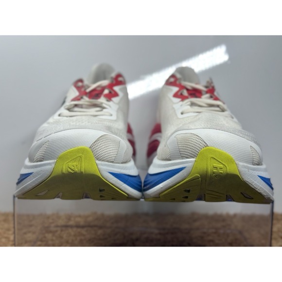 Hoka One One Skyward X Size 14D Running Shoes Sneakers Red White Blue NO INSOLES - Picture 3 of 14